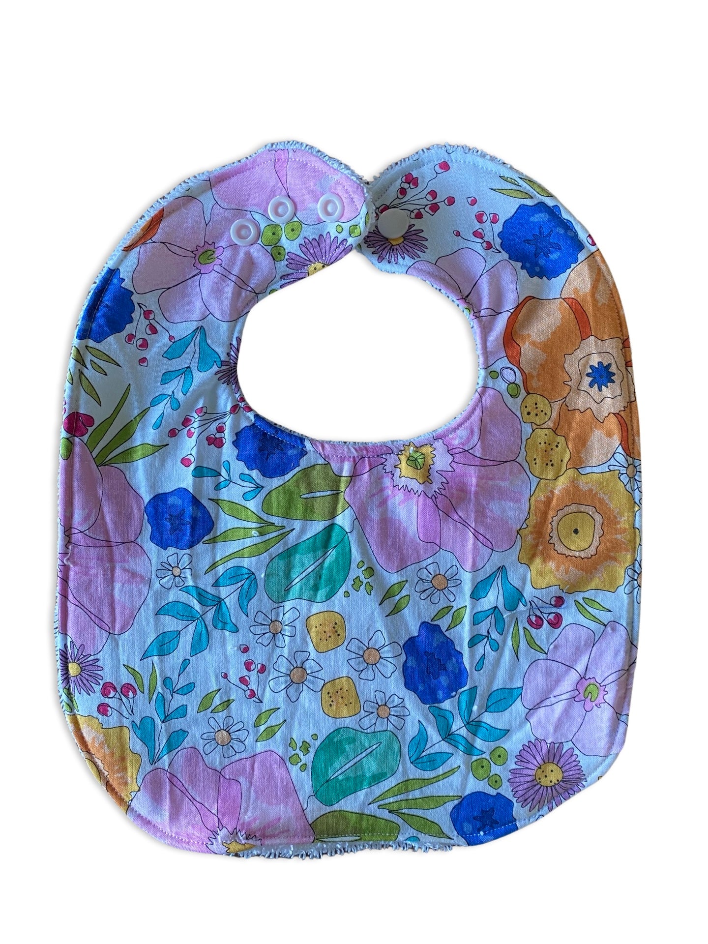 Floral feeder bib