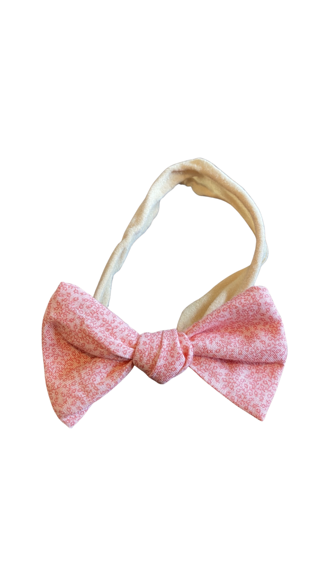 Head Bow - pink floral