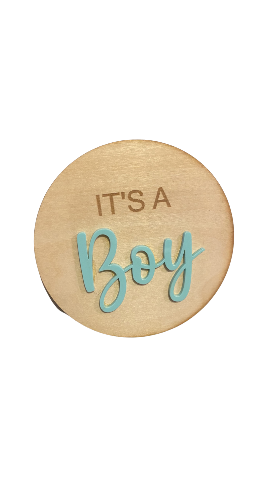 Announcement disc it’s a boy