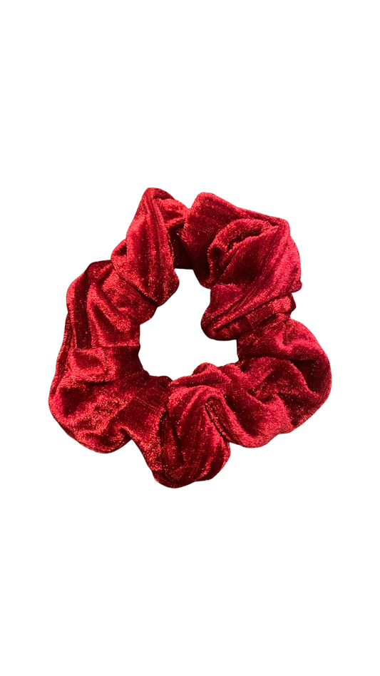 Mum scrunchie - red