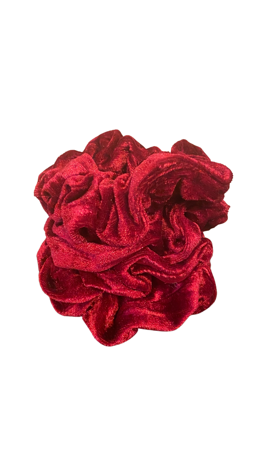 Mum scrunchie - red